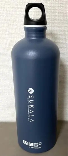 【新品未使用】SIGG×SUKALA ラバLAVA 水素水ボトル　ネイビー