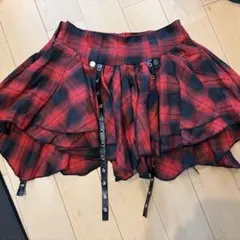 DimMoire ディムモアール PUNK フリル ミニスカートⅱ チェック - メルカリ