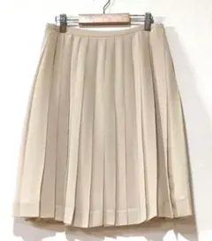 【ペルルペッシュ】ボトムス/プリーツスカート/膝丈〜膝下/ベージュカラー/ 38のサムネイル