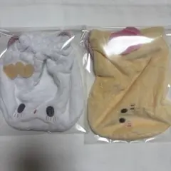 こぎみゅん　ふわふわ巾着　こぎみょん&エビフライ