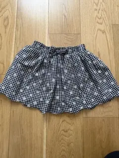 チェック柄スカート　120