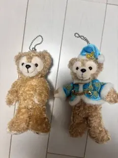 ダッフィー ぬいぐるみ ストラップ付　セット