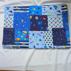 生地　宇宙(ブルー)　1m