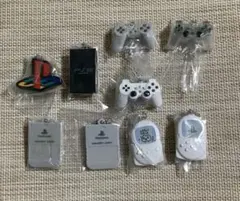 PlayStationビスケット　ミニチュアチャーム9個　シークレットあり