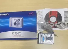 【箱付き】CASIO QV-R40 コンパクトデジタルカメラのサムネイル