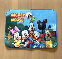 ミッキーマウス バスマット 約70cm x 50cm