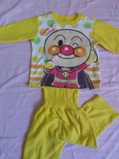 アンパンマン　腹巻付きベビーパジャマ 95cm