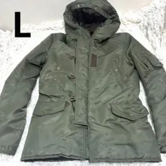 【希少】wjk N-3B ミリタリージャケット カーキ フード　L