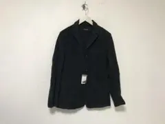 新品未使用本物ナノユニバースnanouniverse洗い加工ジャケットメンズS黒
