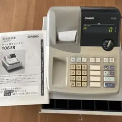 CASIO カシオ　レジスター　106ER 説明書付き