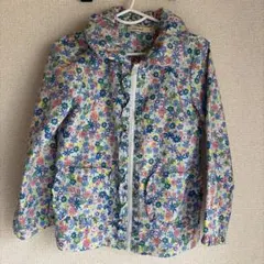 110 薄手　ジャンパー　小花柄