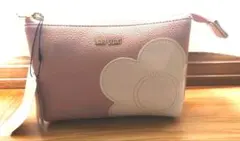 MARY QUANT ピンク ポーチ 花モチーフ