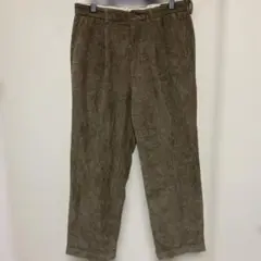 RICCARDO METHA 1タックコーデュロイワイドパンツ