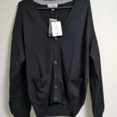 【新品・未使用】　　 　　 　　 　　 　　 　ウール100%　カーディガン