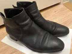 DIANA 黒 ブーツ　24.5スムース