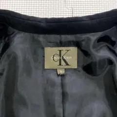 美品 CK カルバンクライン テーラードジャケット ウール 美シルエット 4