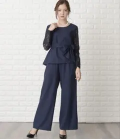 パンツドレス 結婚式