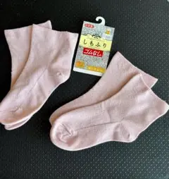 むくみに！ゴムなし靴下ソックス2足セット