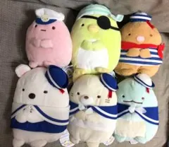 すみっコぐらし マリンぬいぐるみ 6点セット