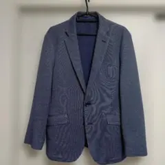 ライトネイビー テーラードジャケット