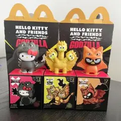 アメリカ限定マクドナルドゴジラ ハローキティー バツ丸 サンリオ