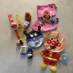 アンパンマン　10点セット　バイキンマン