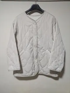 JaVa キルティングジャケット ホワイト