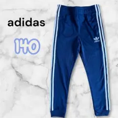 【美品】adidas アディダス ジャージ ネイビー 140