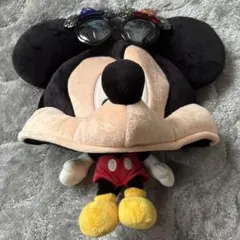 ディズニーランド ファンキャップ 被り物 帽子 ミッキー TDR サングラス