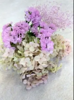 紫陽花オレガノ❤️ピンク❤️ブリザーブドフラワーとドライフラワー詰め合わせ
