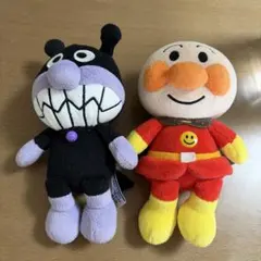 アンパンマン バイキンマン ぬいぐるみ セット