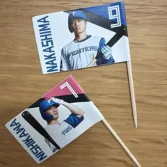 日本ハムファイターズ 選手ピック 西川遥輝　中島卓也のサムネイル
