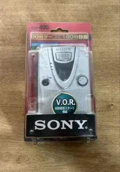 整備済み ソニー TCM-400 カセットコーダー 未使用新品 美品 おまけ