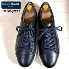 美品■コールハーン■レザースニーカー✨グランドクロスコートⅡ 牛革 グランドOS