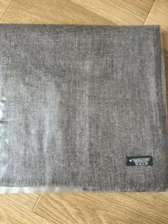 ダークグレー　 カシミヤ　マフラー 約70cm x 200cm