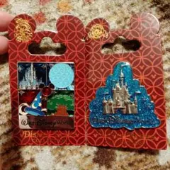 ウォルト・ディズニーワールド　ピンバッジセット