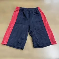 ネイビー・レッド ストライプ ハーフパンツ 110