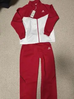 adidas ジャージセット レッド/ホワイト