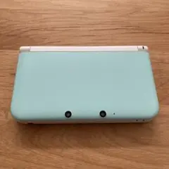 ニンテンドー3DS LL 本体 水色 ホワイト　017