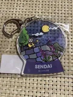 冬のくまみねグッズフェア 仙台限定アクリルキーホルダー 仕事猫