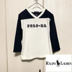 【kids】 RALPH LAUREN フットボールTシャツ