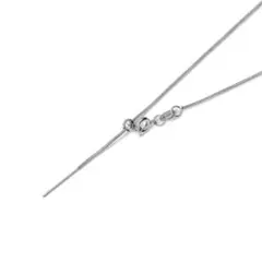 スネーク チェーン 華奢 ステンレス スライド ネックレス＊シルバー＊