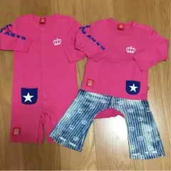美品‼️BABY DOLL♡ロンパース&セットアップ 90㎝