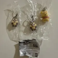 디즈니 푹신푹신한 액세서리 3종 세트 데일, 푸씨
