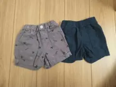 ショートパンツ 2枚セット 90cmのサムネイル