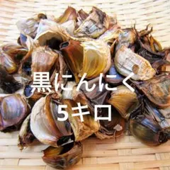 黒にんにく（JAS認定、無農薬有機栽培） 5キロのサムネイル