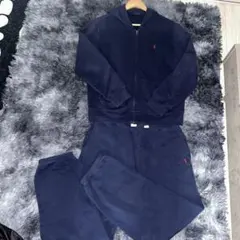 ラルフローレン紺色　スウェットセットアップsのサムネイル