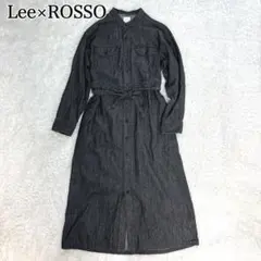 Lee×ROSSO 別注 ベルトデニムドレス ワンピース　アーバンリサーチ