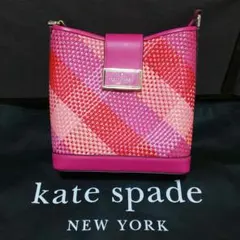 美品】Kate Spade NY ボクシーカラーブロックド トート ショルダー
