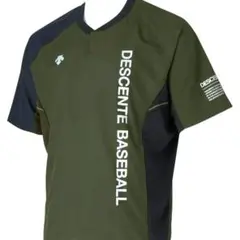 DESCENTE 野球 練習着 ユニフォーム 半袖 ウインドジャック軽量 撥水のサムネイル